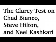 The Clarey Test on Chad Bianco, Steve Hilton, and Neel Kashkari