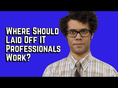 Where Should Laid Off IT/Software Professionals Find Work?