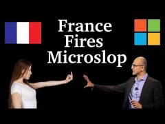 France Fires Microsoft