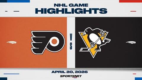 NHL Game 2 Highlights | Flyers vs. Penguins - April 20, 2026