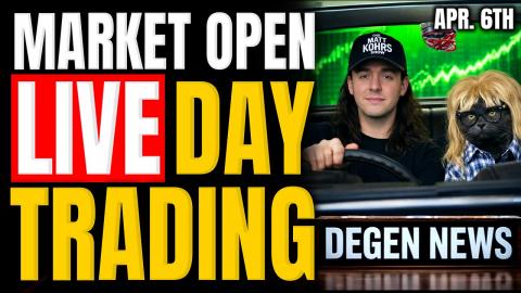STOCK MARKET OPEN: Breaking News, The Week Ahead & Live Day Trading
