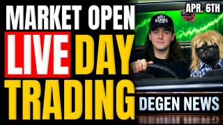STOCK MARKET OPEN: Breaking News, The Week Ahead & Live Day Trading