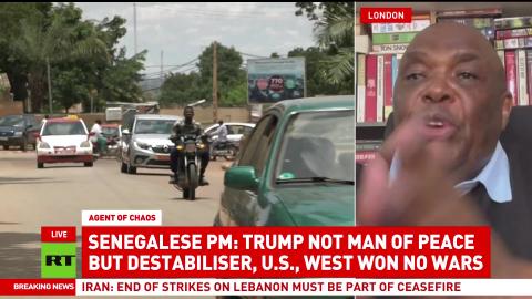 Senegal's PM accuses Trump of 'destabilizing' the world