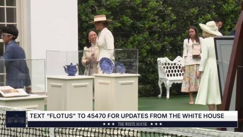 First Lady Melania Trump & Queen Camilla Join Students in Exploring US-UK History Through Innovation