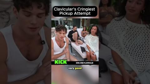 Clavicular’s Worst Pickup Attempt Ever..
