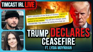 TRUMP DECLARES IRAN WAR CEASFIRE | Timcast IRL