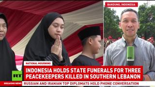 Indonesia honors fallen UN peacekeepers killed in Lebanon