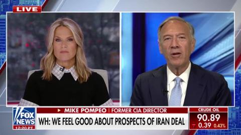 "The regime's endgame will not be peaceful." - Mike Pompeo