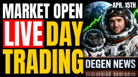 LIVE DAY TRADING: Stock Market Open, New Highs Loading & Earnings Season