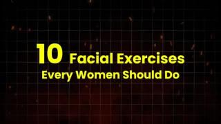 Face Exercises for Women Remove Dark Circles