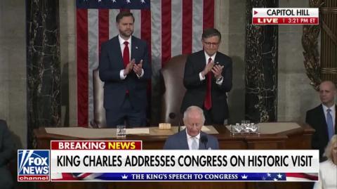 A wonderful affirmation of the importance of faith and shared values from King Charles