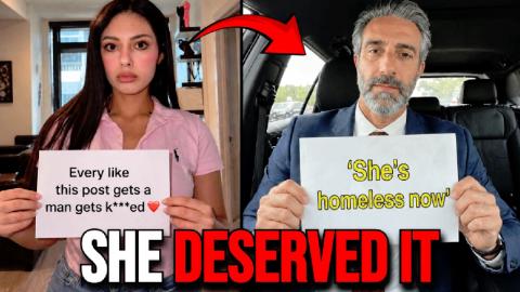 Feminist Instantly Regrets Talking To Him That Way