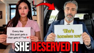 Feminist Instantly Regrets Talking To Him That Way