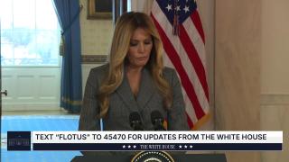 A Statement by First Lady Melania Trump