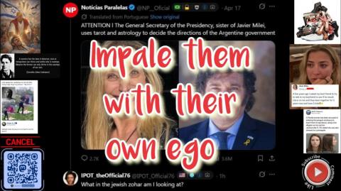 Impale them with their own ego