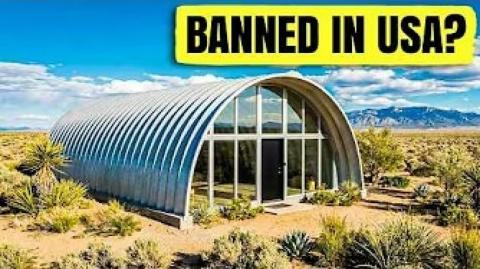 This Steel Arc Home Survives Category 5 Hurricanes. Why Is It Illegal?