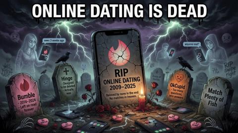 Online Dating Just Collapsed — Men Walked Away