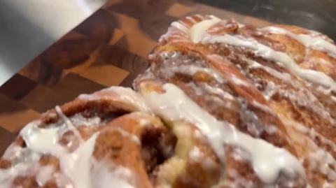 I'll never buy cinnamon rolls again. This bread is too easy!