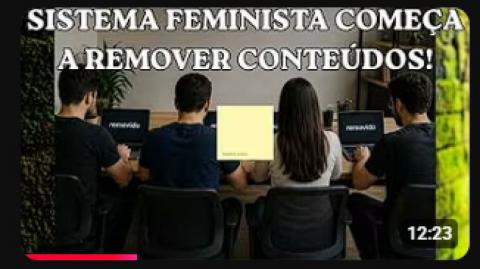 A CAÇADA COMEÇOU! POSTS CONTRA PL DA MI$OGINI@ TIVERAM QUE SER RETIRADOS!