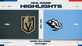 Golden Knights vs. Mammoth | NHL Playoff Highlights | Game 3 | April 24, 2026