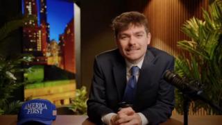 Nick Fuentes: The president is briefing the military about invading Iran to seize their uranium.