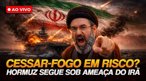 Irã ameaça destruir navios em Ormuz e expõe fragilidade do cessar-fogo | Crise EUA x Irã (PH Vox)