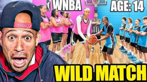 Wnba Players Get “Physical” After Losing to Middle School Boys!