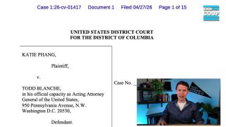 Trump Admin SUED Over BRAZEN Epstein Files COVERUP