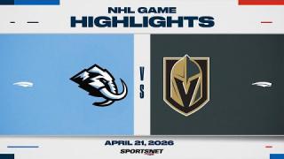 NHL Game 2 Highlights | Mammoth vs. Golden Knights - April 21, 2026