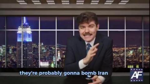 Nick Fuentes - Israel profits from its wars, that is why they keep going.