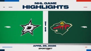 Stars vs. Wild | NHL Playoff Highlights | Game 4 | April 25, 2026