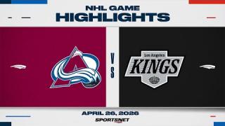 Avalanche vs. Kings | NHL Playoff Highlights | Game 4 | April 26, 2026