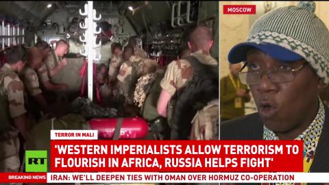 'No better flag to fight against imperialism than Russian flag' — Aboubakar at Sovintern