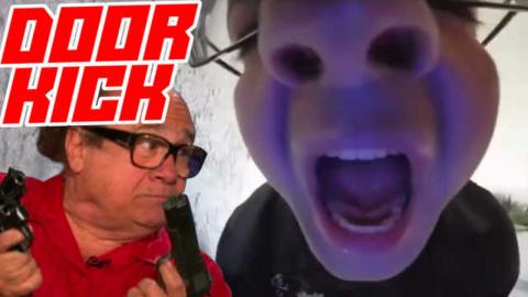 Man Kicks Homeowner's Door Looking for His Daughter in Crazy Meltdown