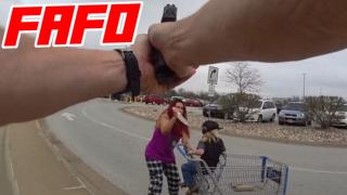 Cops Nukes Mentally Ill Woman Kidnaping & Slashing a Kid