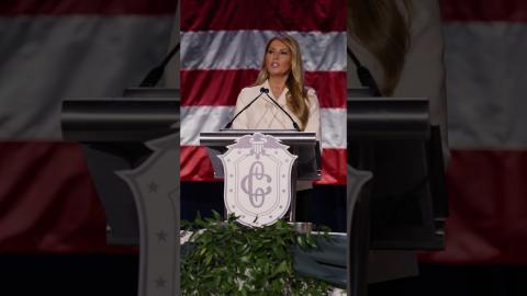 "Together, we can change people’s lives for the better." - First Lady Melania Trump