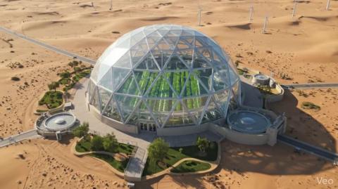 Desert Food Dome