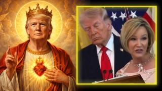 The WH Pulled Footage Of Trump's Top Spiritual Advisor Comparing Him To Jesus!