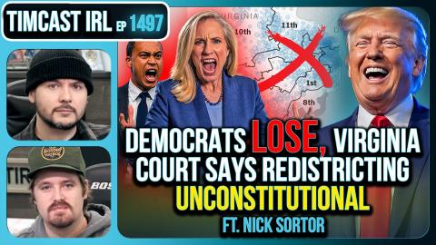 Democrats ALREADY LOST, Virginia Court Says Redistricting UNCONSTITUTIONAL | Timcast IRL