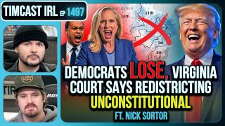 Democrats ALREADY LOST, Virginia Court Says Redistricting UNCONSTITUTIONAL | Timcast IRL