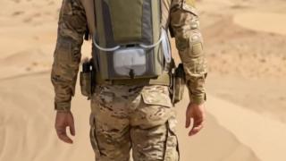 Desert Terrain Atmospheric water capture Backpack