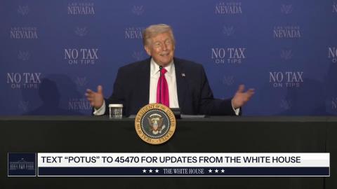 President Trump Delivers Remarks on Tax Week in Las Vegas, Nevada