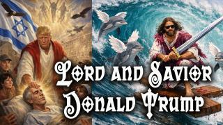 Trump Jesus-Maxxing, Messiah Mode, 