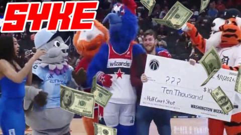 NBA Team Pulls April Fools on Fan Making Him Think he hit $10K Shot