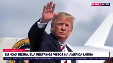 EUA RESTRINGE VISTOS na América Latina: nova regra pode pegar MAIS GENTE