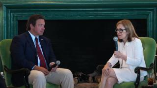 Governor DeSantis Holds a Fireside Chat with the Coolidge Foundation in Polk County