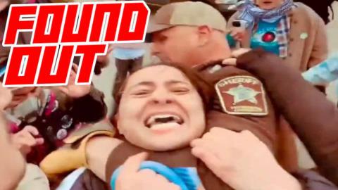 Antifa Chick Get Choked By Sheriff After Attacking Savanah Hernandez