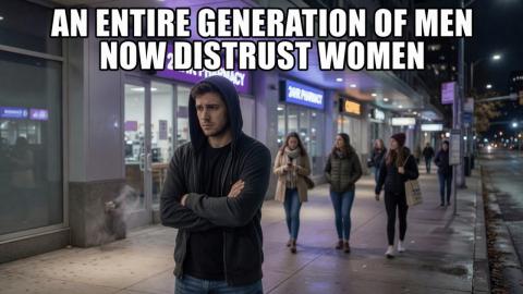 An Entire Generation of Men Now Distrust Women And It's Terrible For Society