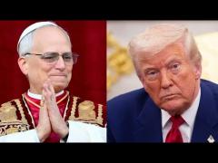 Breaking News Trump vs. Pope Leo Hormuz Blockade Iran War 04-13-2026