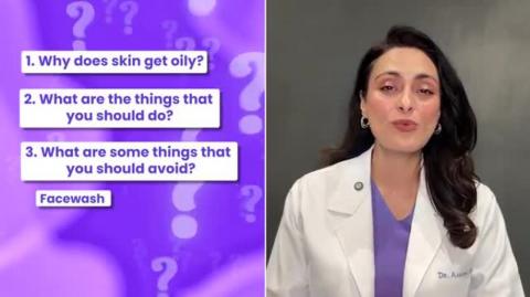 Oily skin care products _ face wash, serum, moisturiser,